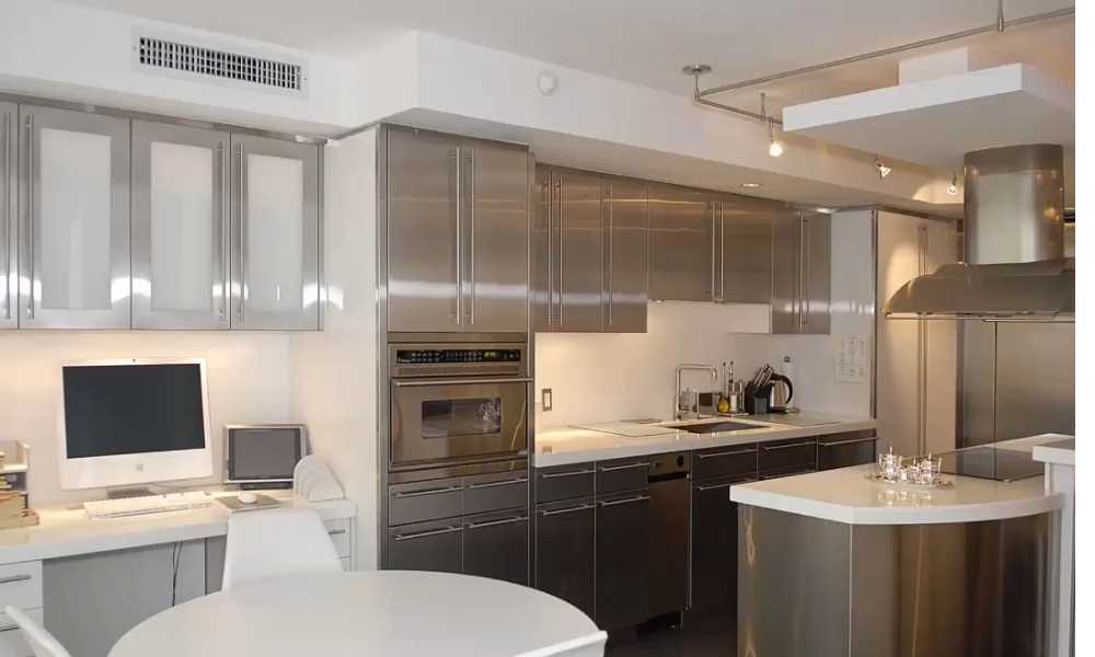 The benefit of Metal Kitchen Cabinets