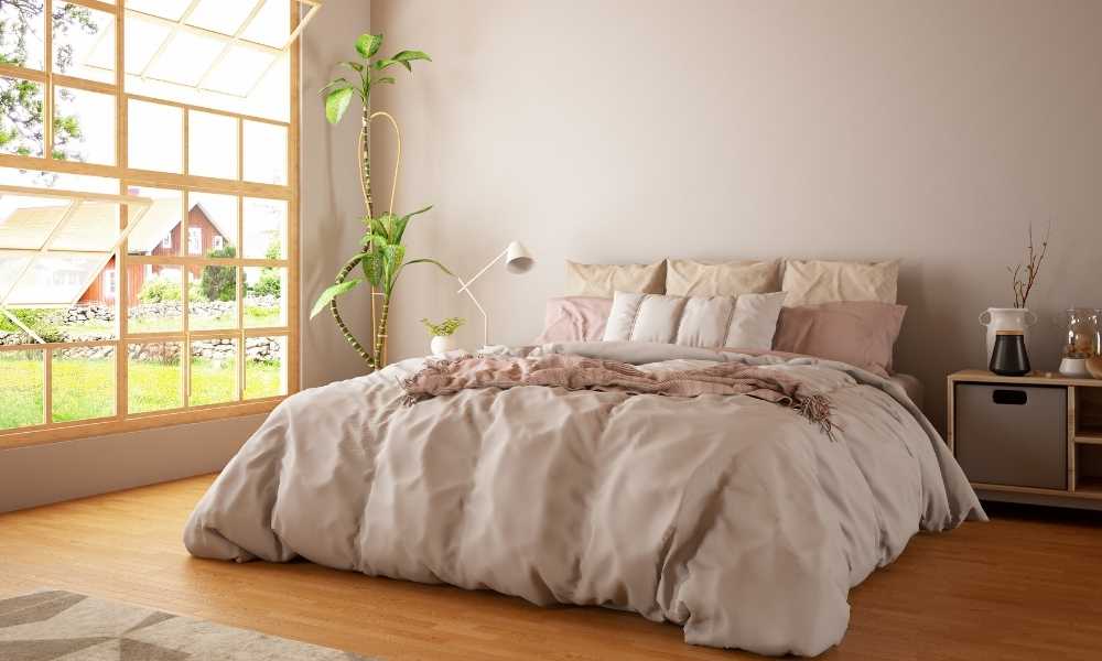 Comfortable Scene Romantic Bedroom