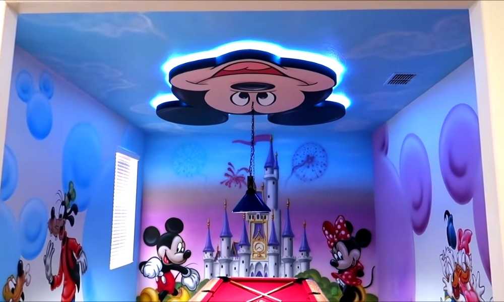 Mickey Mouse Room  special Lighting