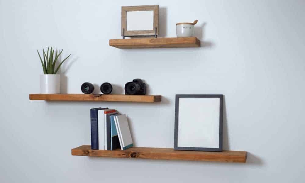How To Decorate Floating Shelves