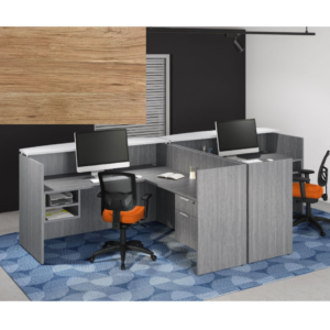 Alternative view of Classic Series Two-Person Reception Station