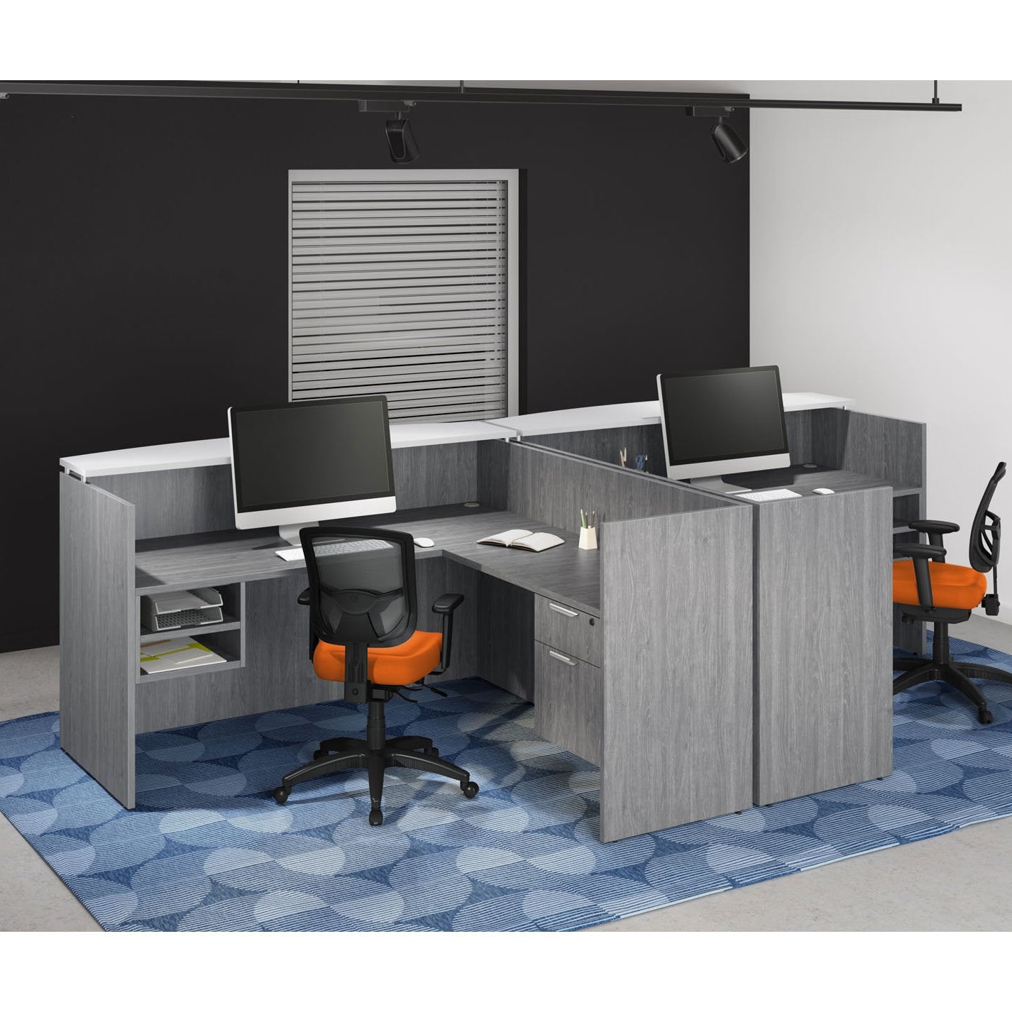 Classic Series Two-Person Reception Station