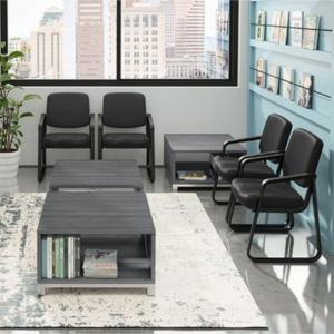 Alternative view of Ashton Sled Base Antimicrobial Guest Chair