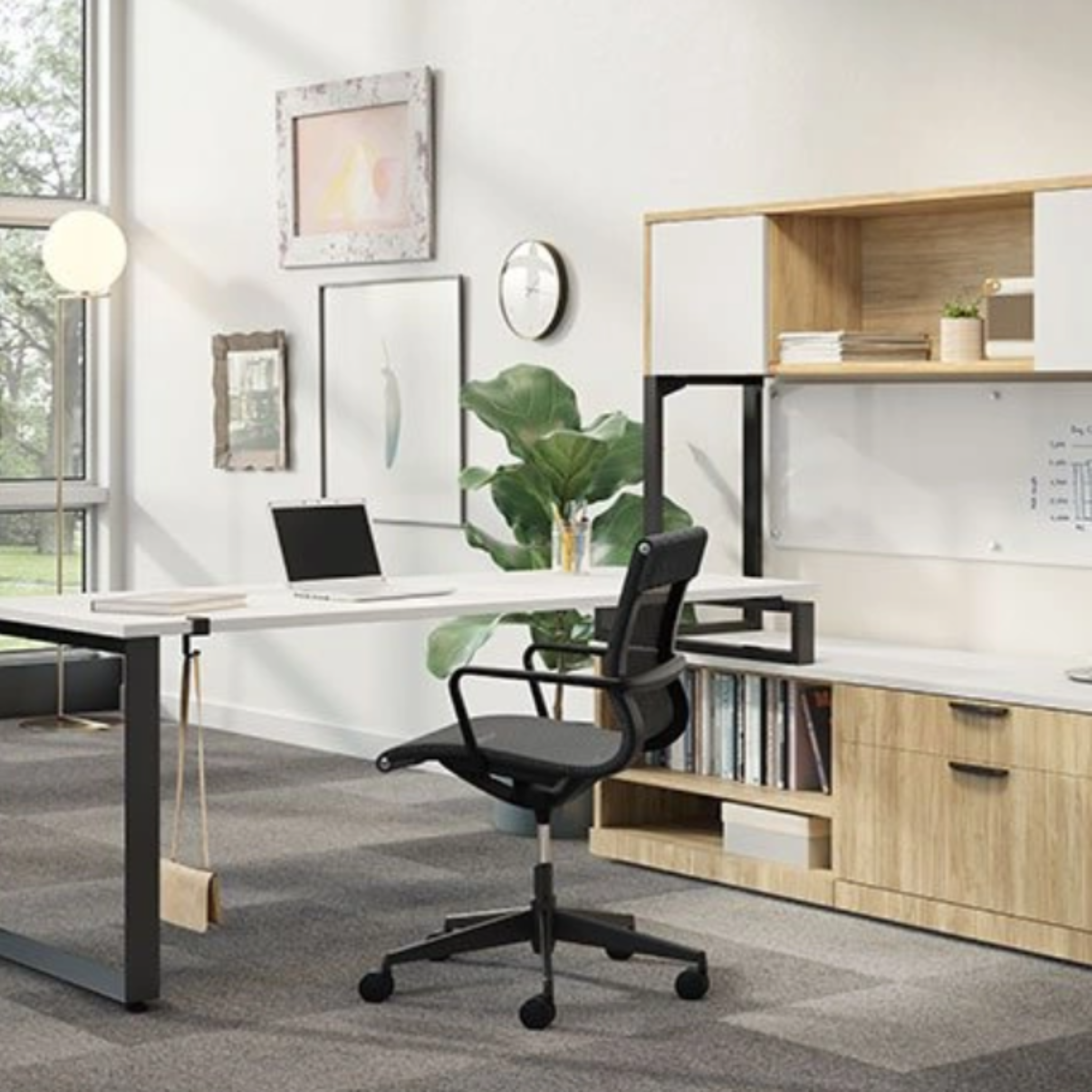 Nova Mesh Mid-Back Executive Chair - Image 5